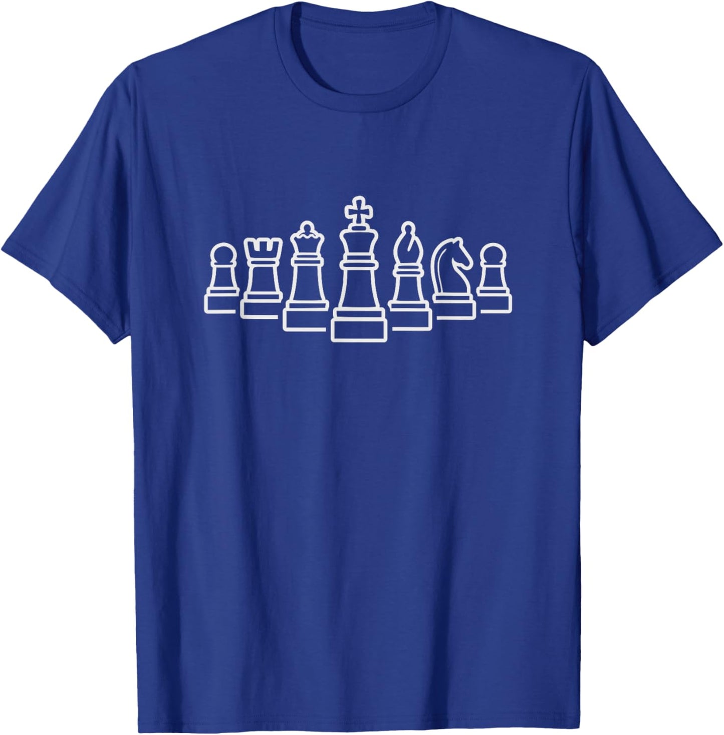 Chess Pieces Board Game Chess T-Shirt - T-Shirt | Royal