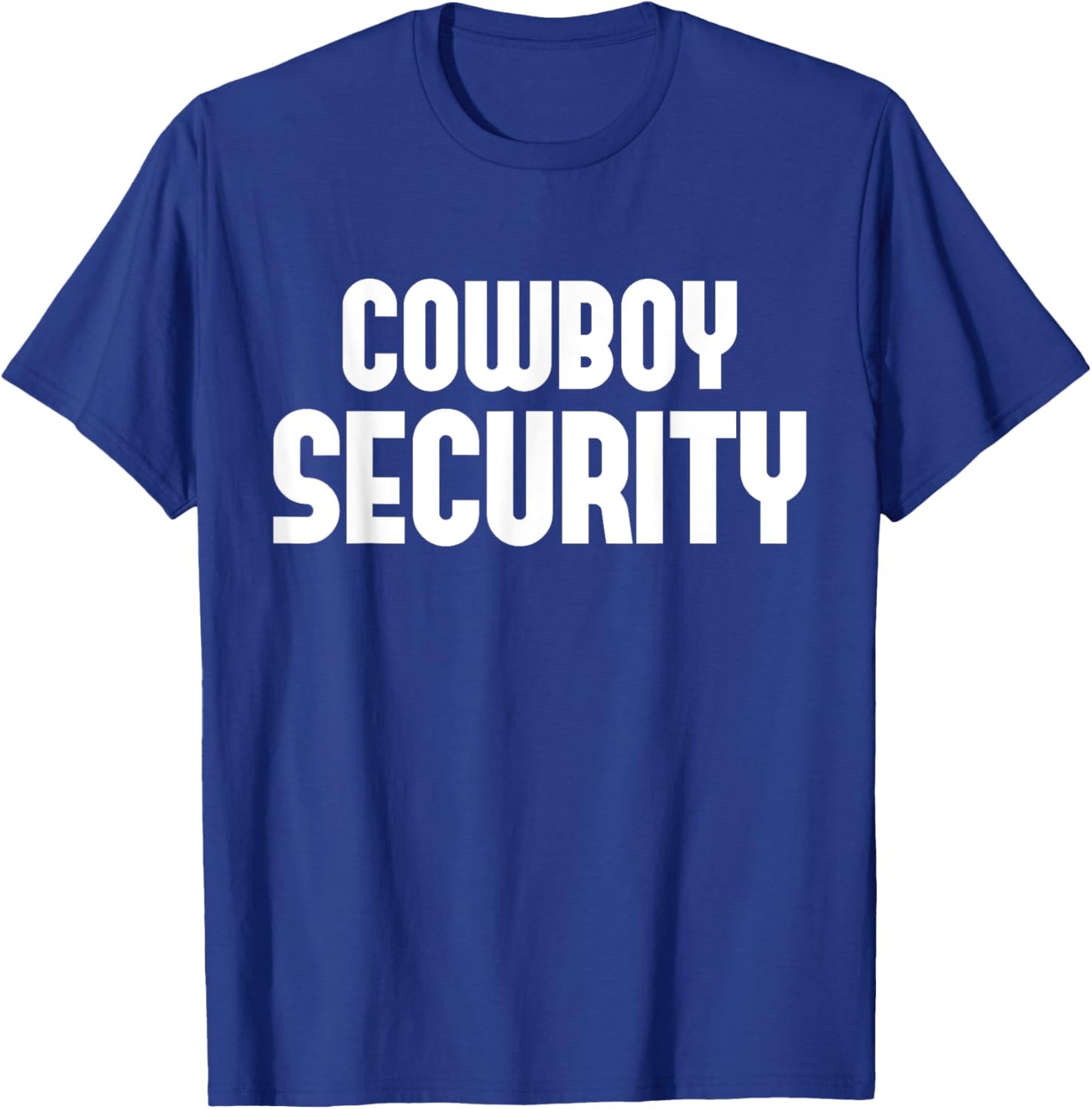 Cowboy Security T-Shirt - T-Shirt | Royal