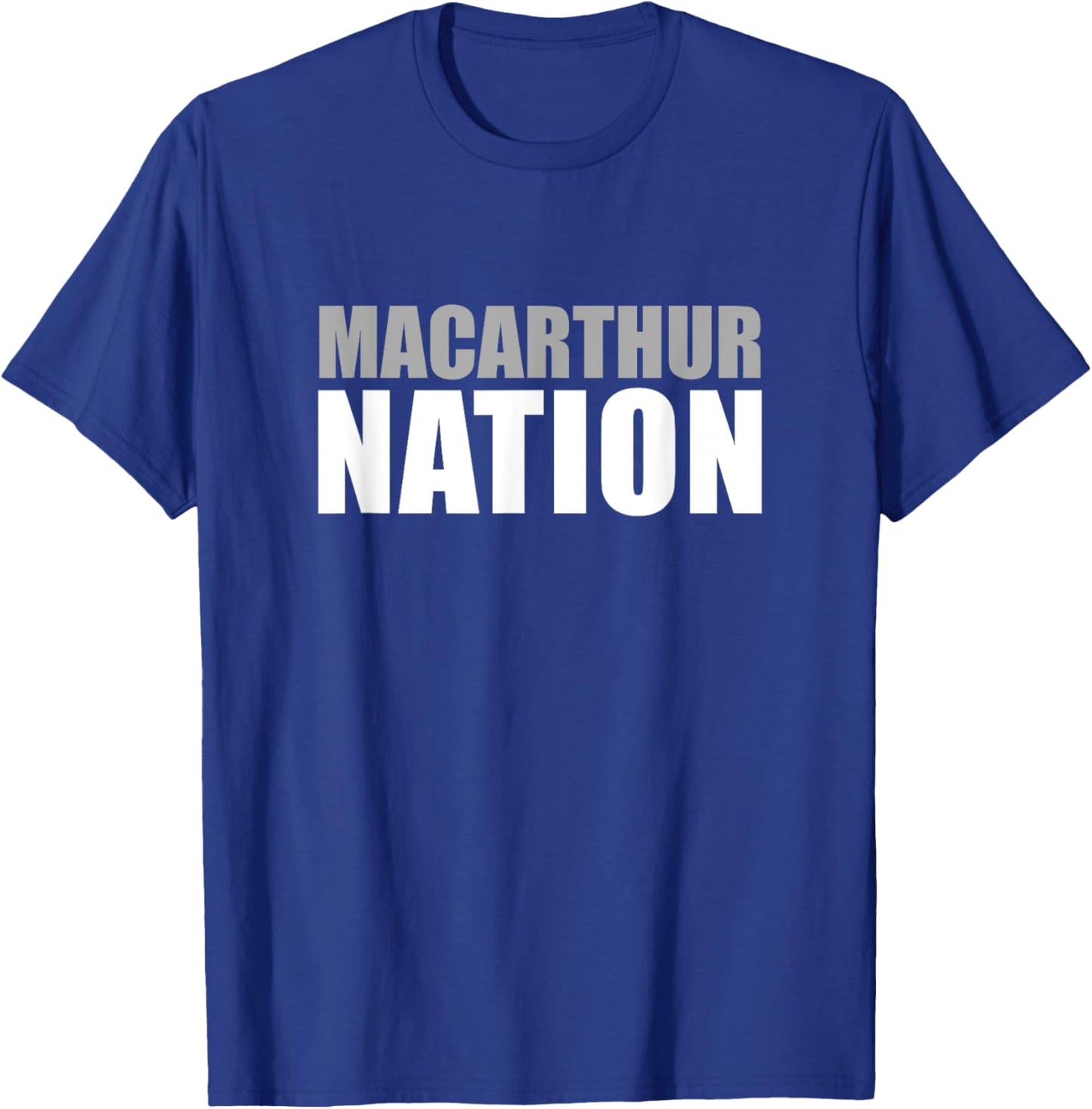 Macarthur High School Nation T-Shirt - T-Shirt | Royal