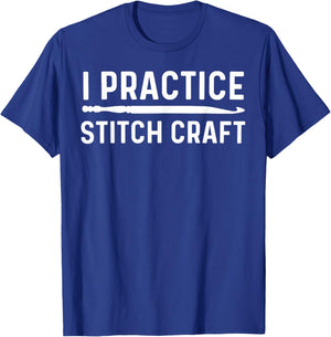 Best Crocheting Art Women Crocheter Crochet Lover T-Shirt - T-Shirt | Royal