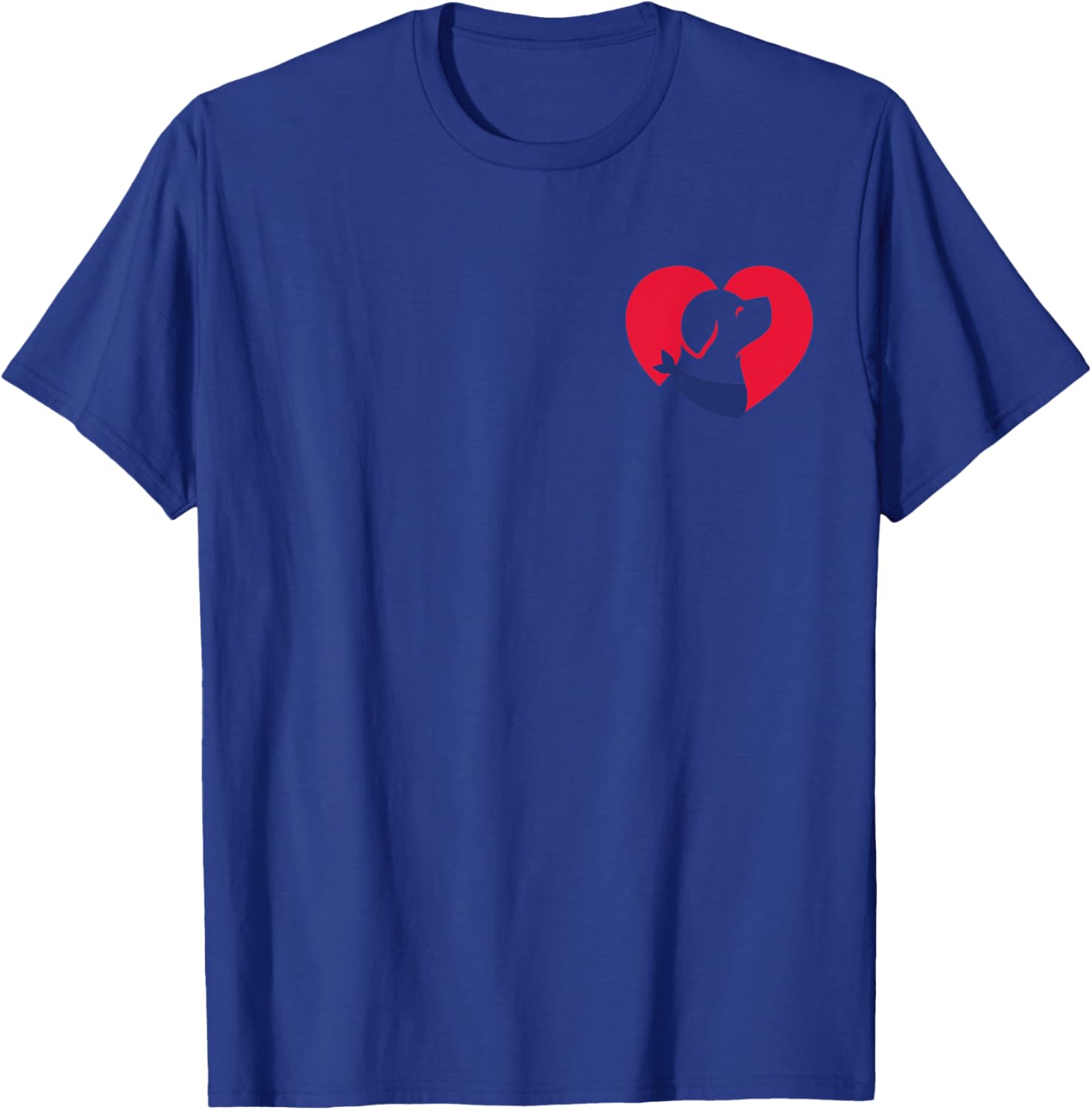 Street Tails Animal Rescue Staff, LargeW T-Shirt - T-Shirt | Royal
