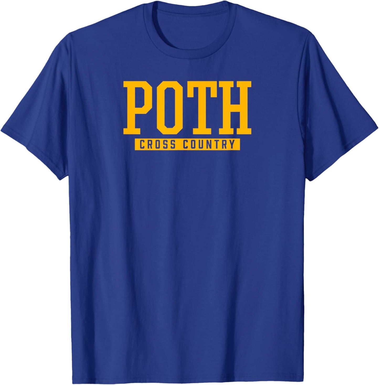 Poth High School Cross Country T-Shirt - T-Shirt | Royal