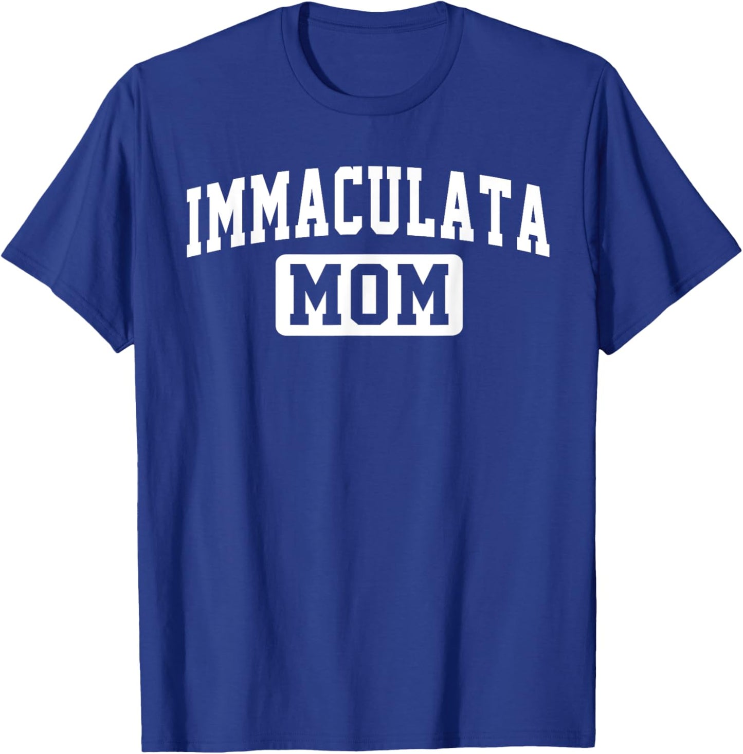 Immaculata University Mom Mother Arch Vintage Family Women T-Shirt - T-Shirt | Royal