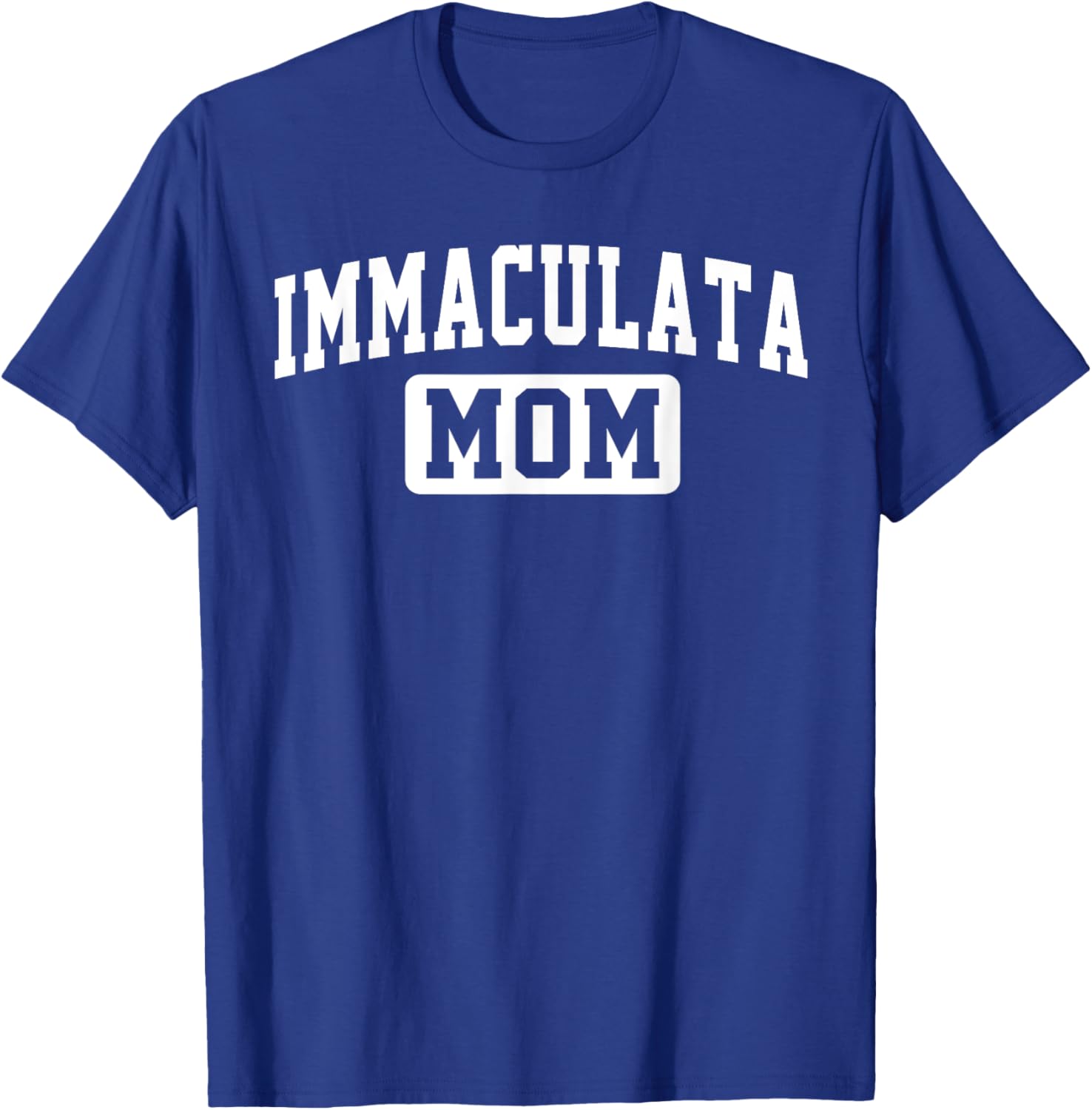Immaculata University Mom Mother Arch Vintage Family Women T-Shirt - T-Shirt | Royal