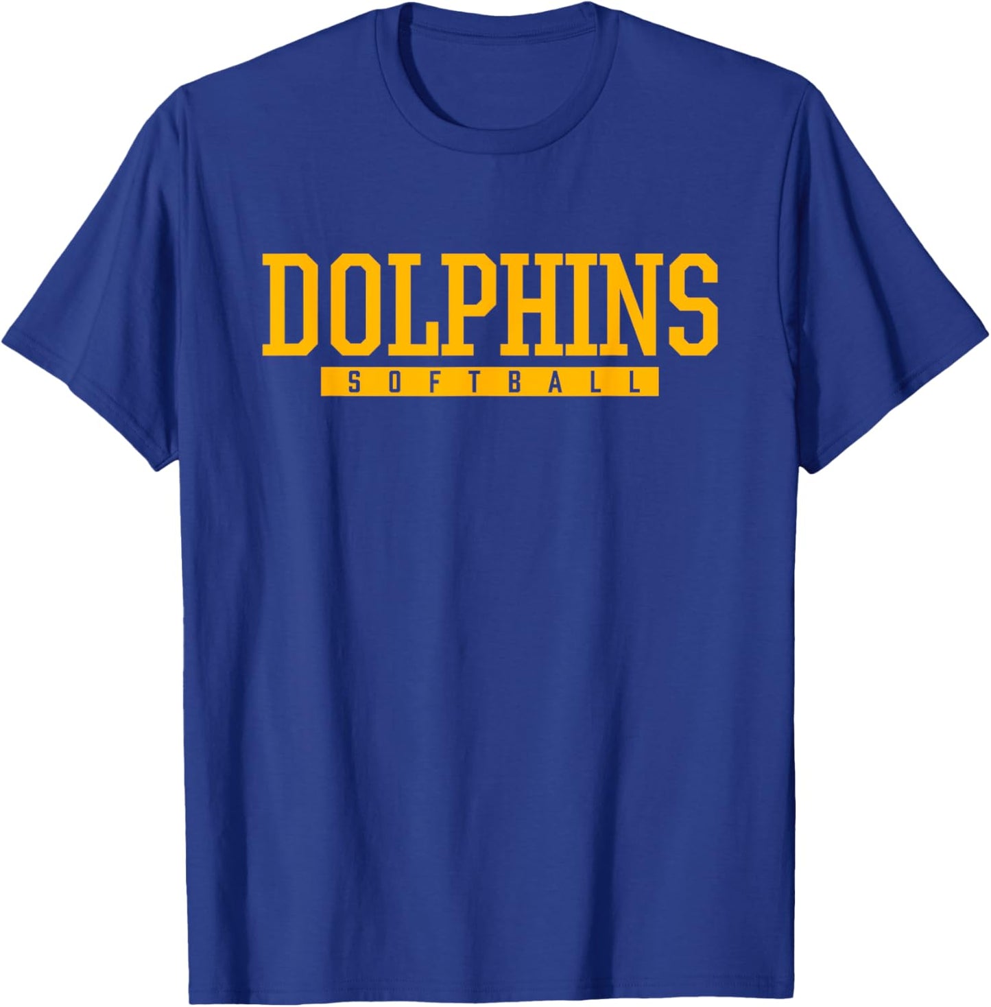 Marathon Dolphins Softball HS T-Shirt - T-Shirt | Royal