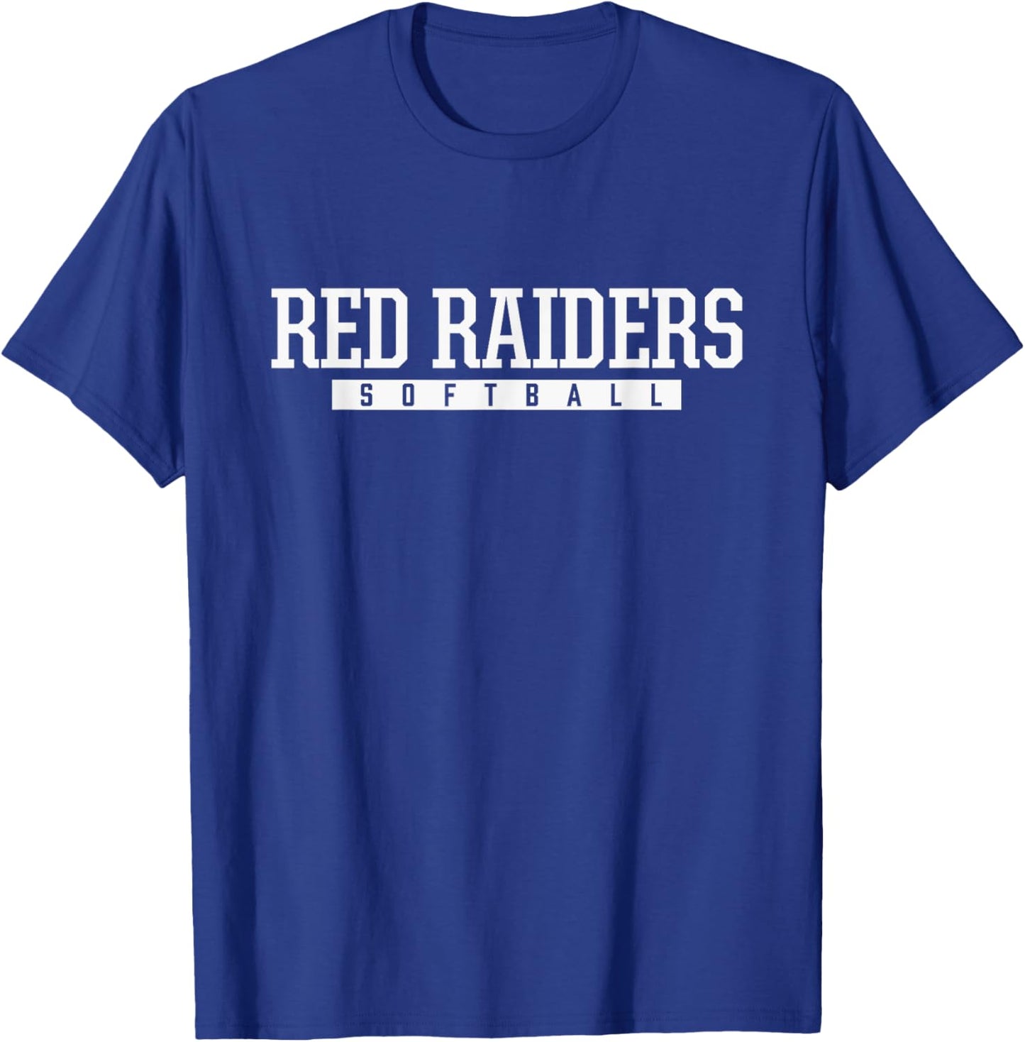 Spaulding Red Raiders Softball HS T-Shirt - T-Shirt | Royal