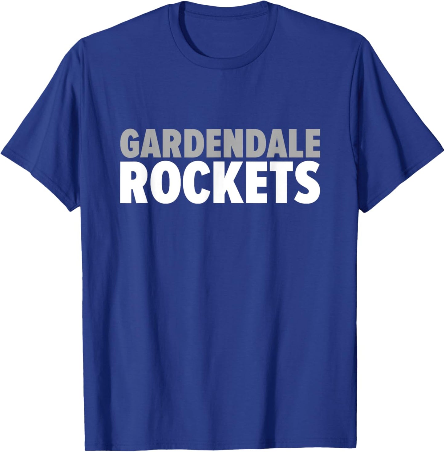 Gardendale Rockets Bold T-Shirt - T-Shirt | Royal