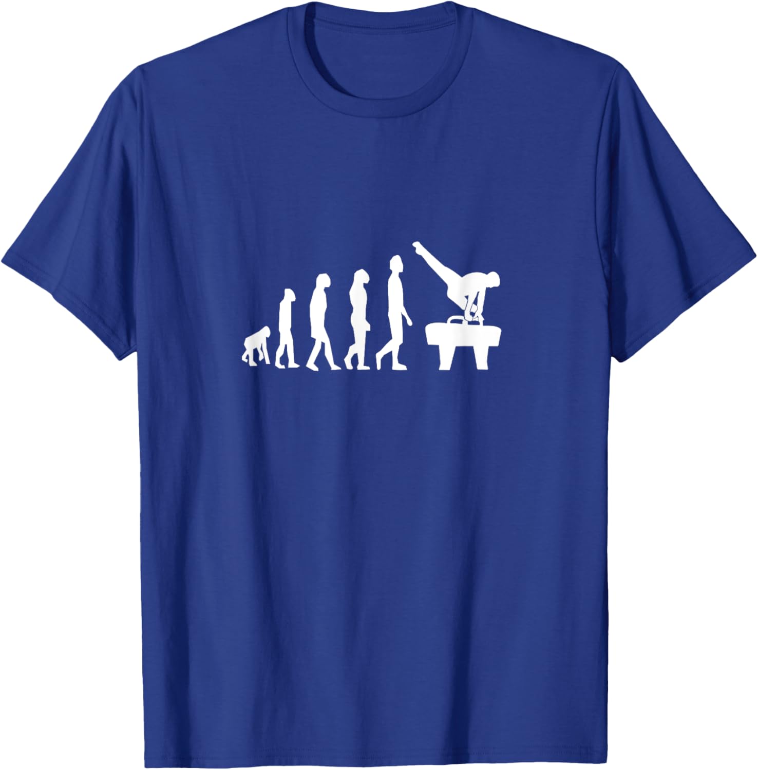 Evolution Gymnastics Horse T-Shirt - T-Shirt | Royal