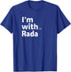 I'm With Nelson Rada Prospect Baseball Fan Gear T-Shirt - T-Shirt | Royal