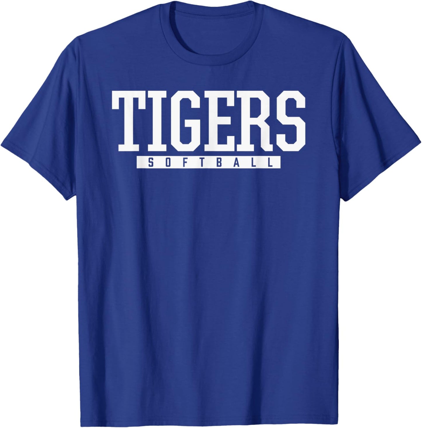 Sacred Heart Tigers Softball HS T-Shirt - T-Shirt | Royal