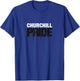 Churchill High School PRIDE T-Shirt - T-Shirt | Royal