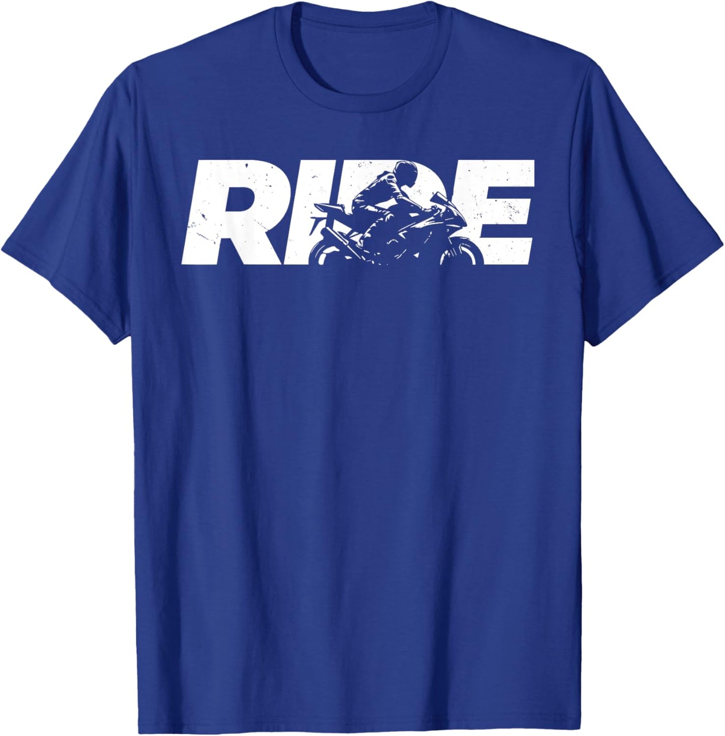 Cool Motorcycle Women Sport Ride Motorcycle Rider T-Shirt - T-Shirt | Royal