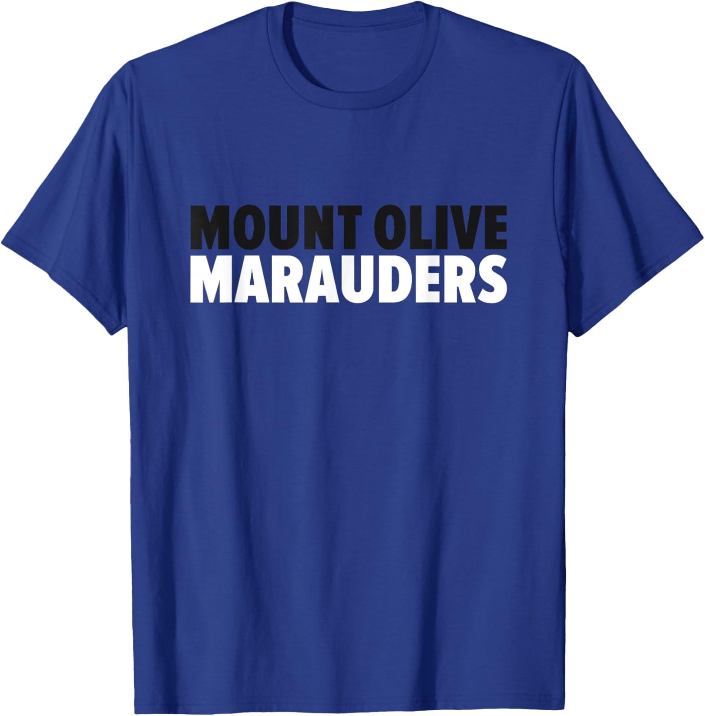 Mount Olive Marauders Bold T-Shirt - T-Shirt | Royal