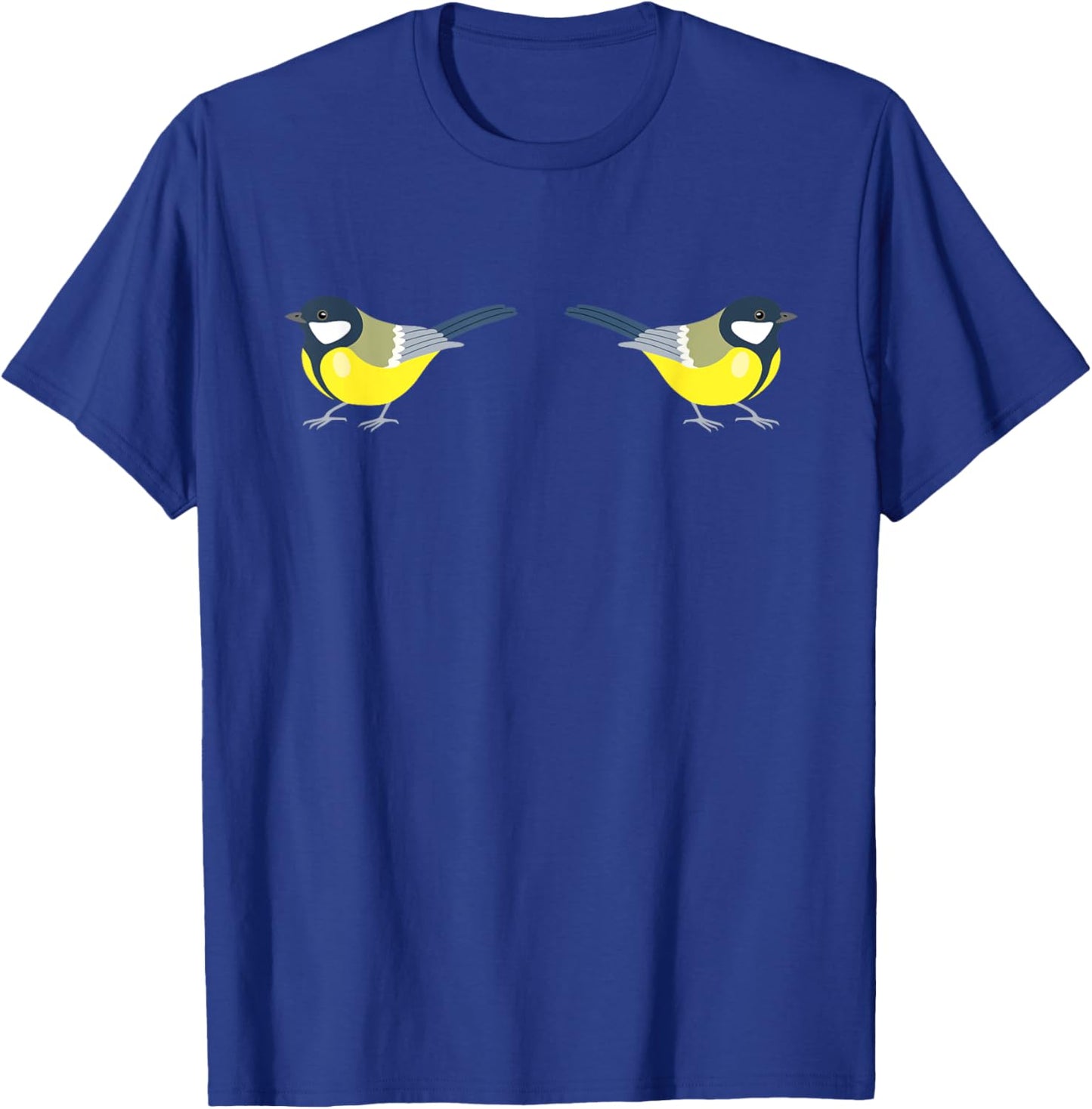 Tits, funny tit bird pun, adult humor T-Shirt - T-Shirt | Royal