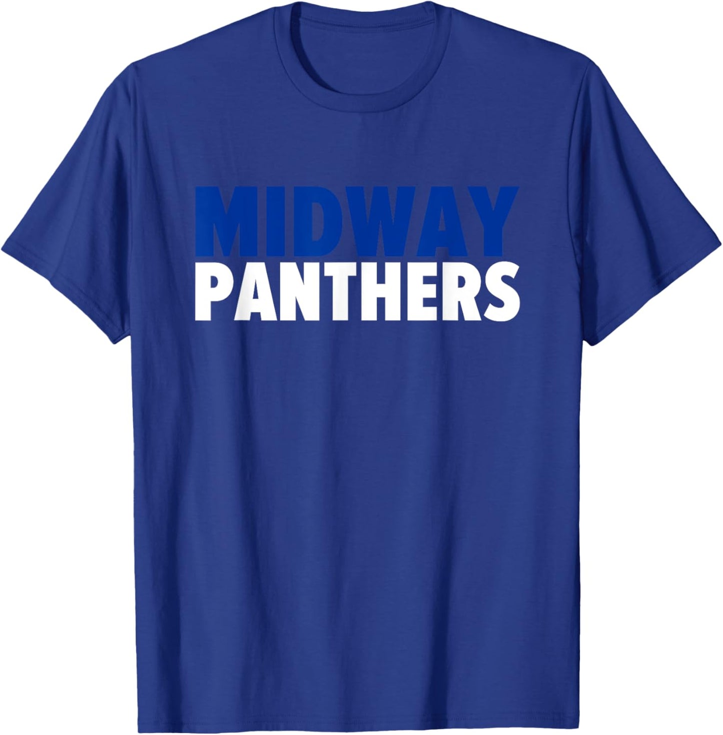 Midway Panthers Bold T-Shirt - T-Shirt | Royal