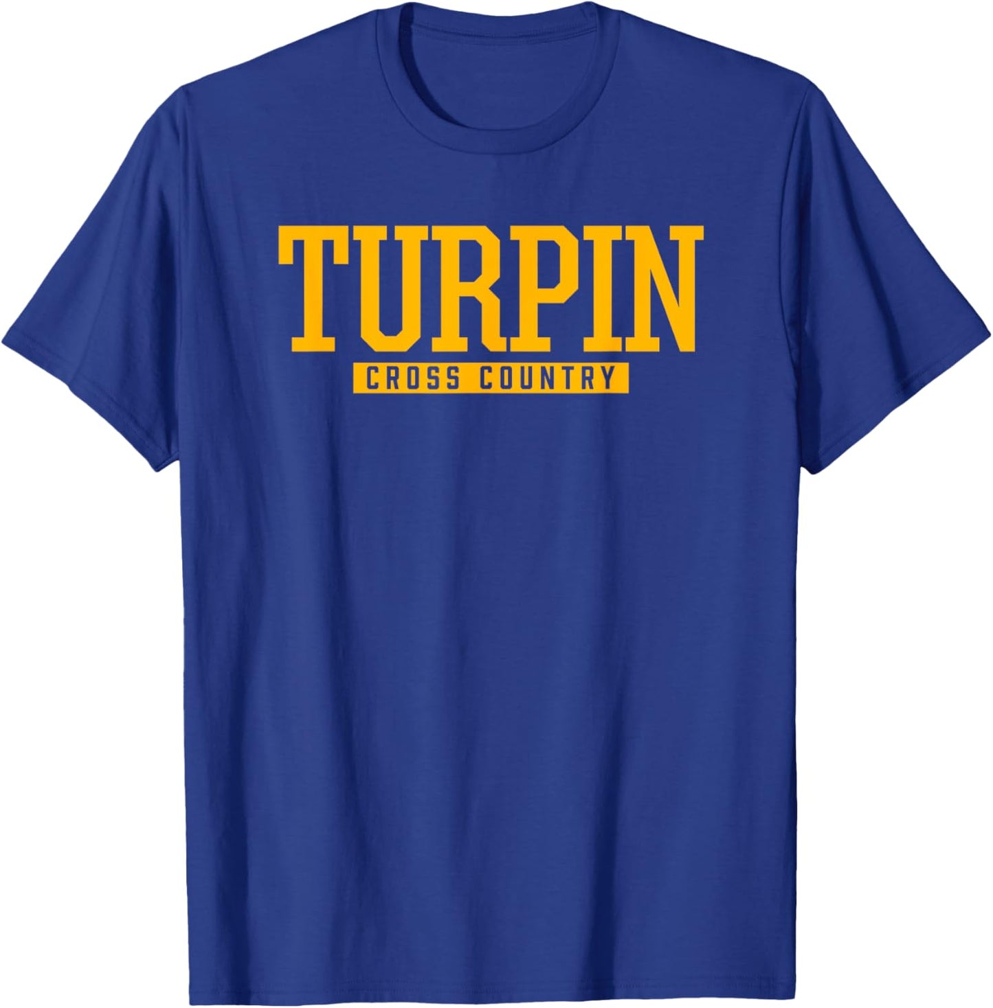 Turpin High School Cross Country T-Shirt - T-Shirt | Royal
