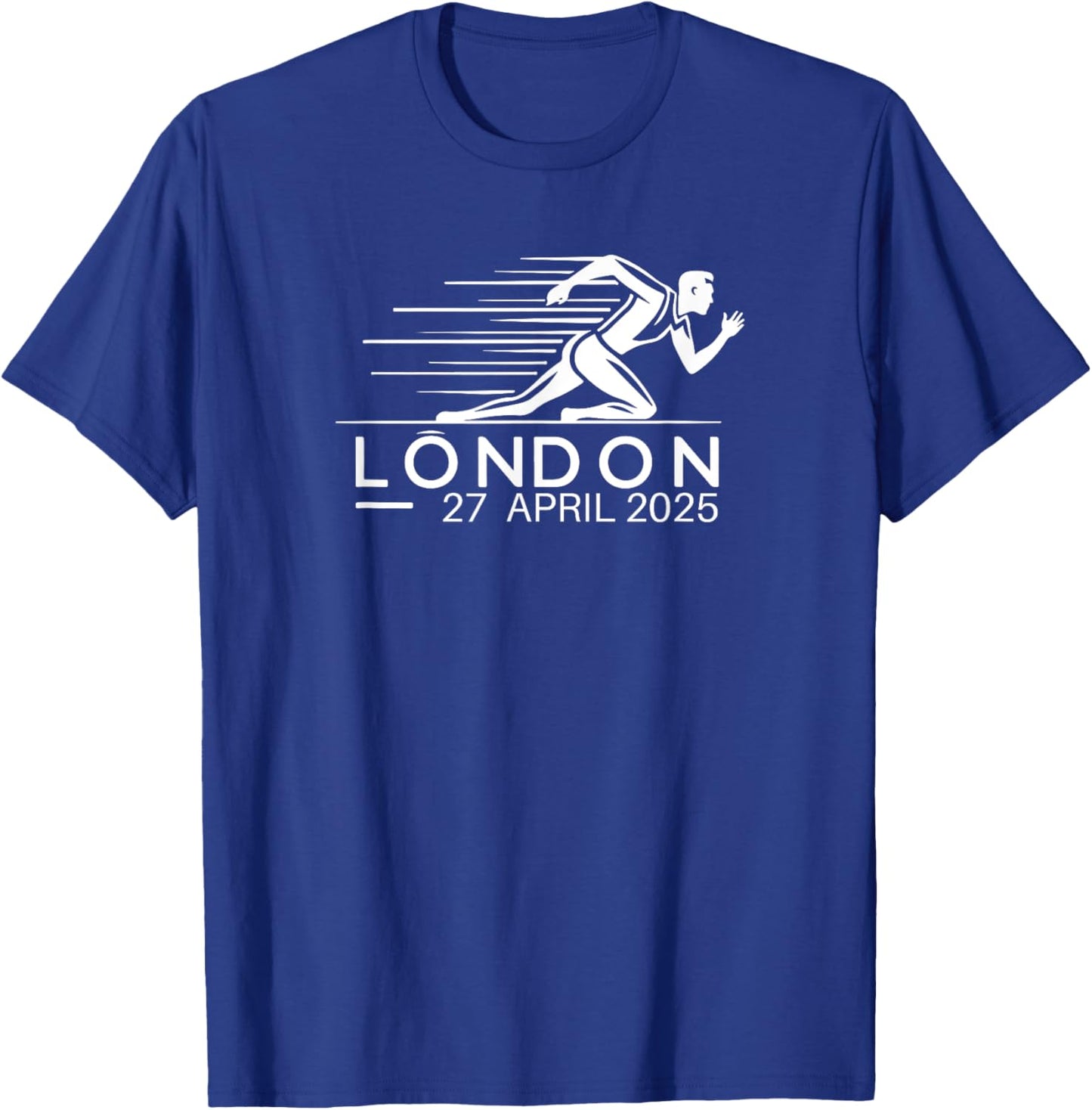 Marathon LONDON 2025 For Marathon Lovers T-Shirt - T-Shirt | Royal