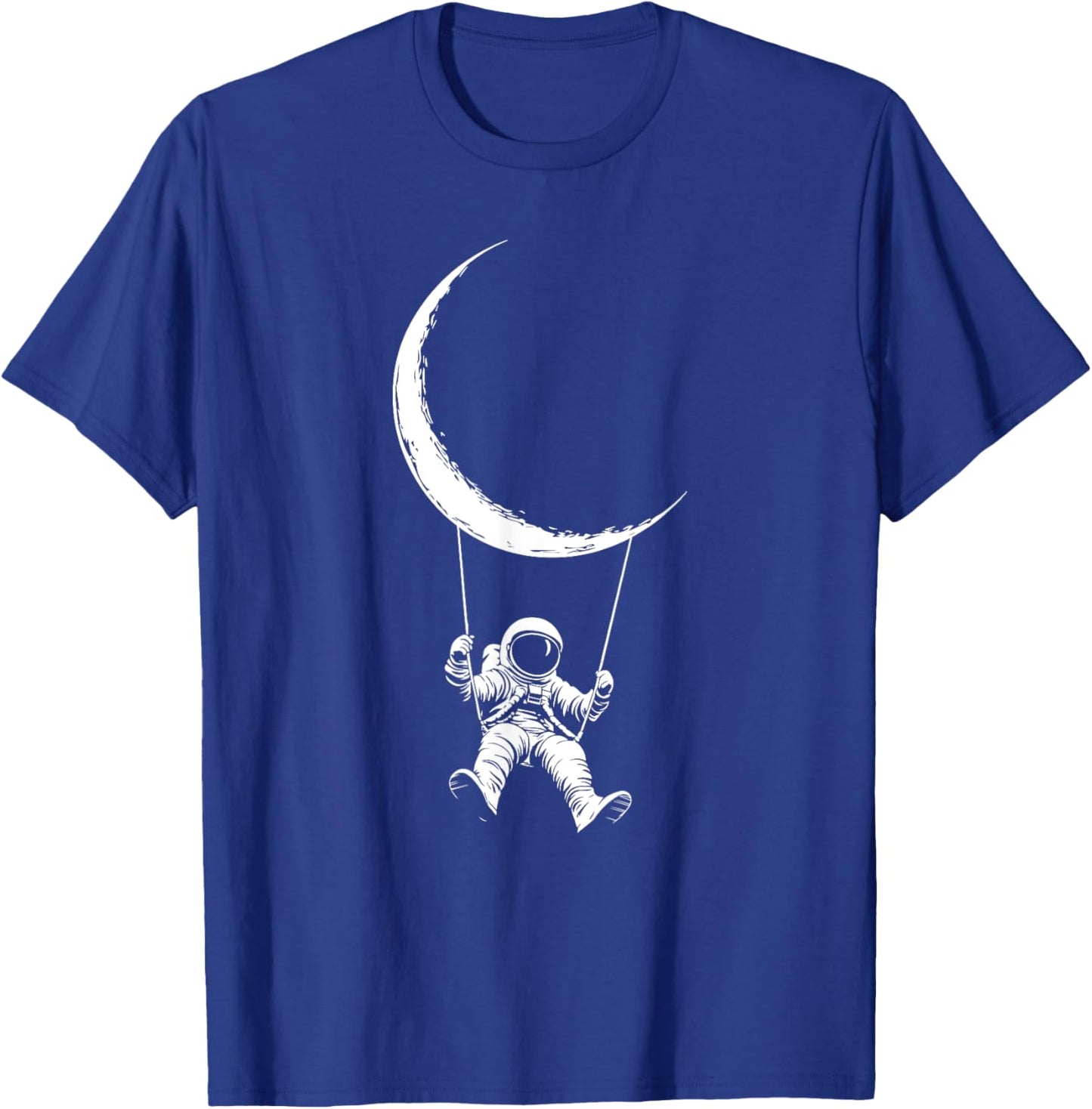 Moon Swing Space Astronaut T-Shirt - T-Shirt | Royal