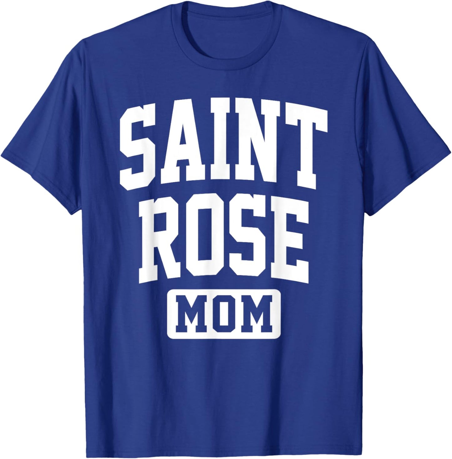 The College of Saint Rose Mom Mother Arch Vintage Family T-Shirt - T-Shirt | Royal