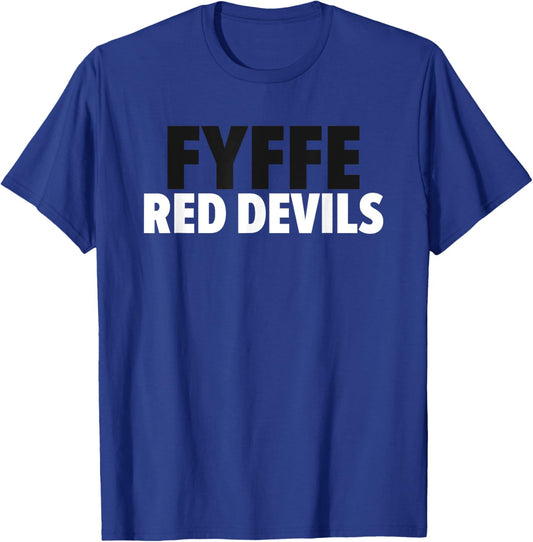 Fyffe Red Devils Bold T-Shirt - T-Shirt | Royal