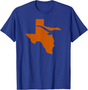 Texas Map Shirts Women & Kids T-Shirt - T-Shirt | Royal