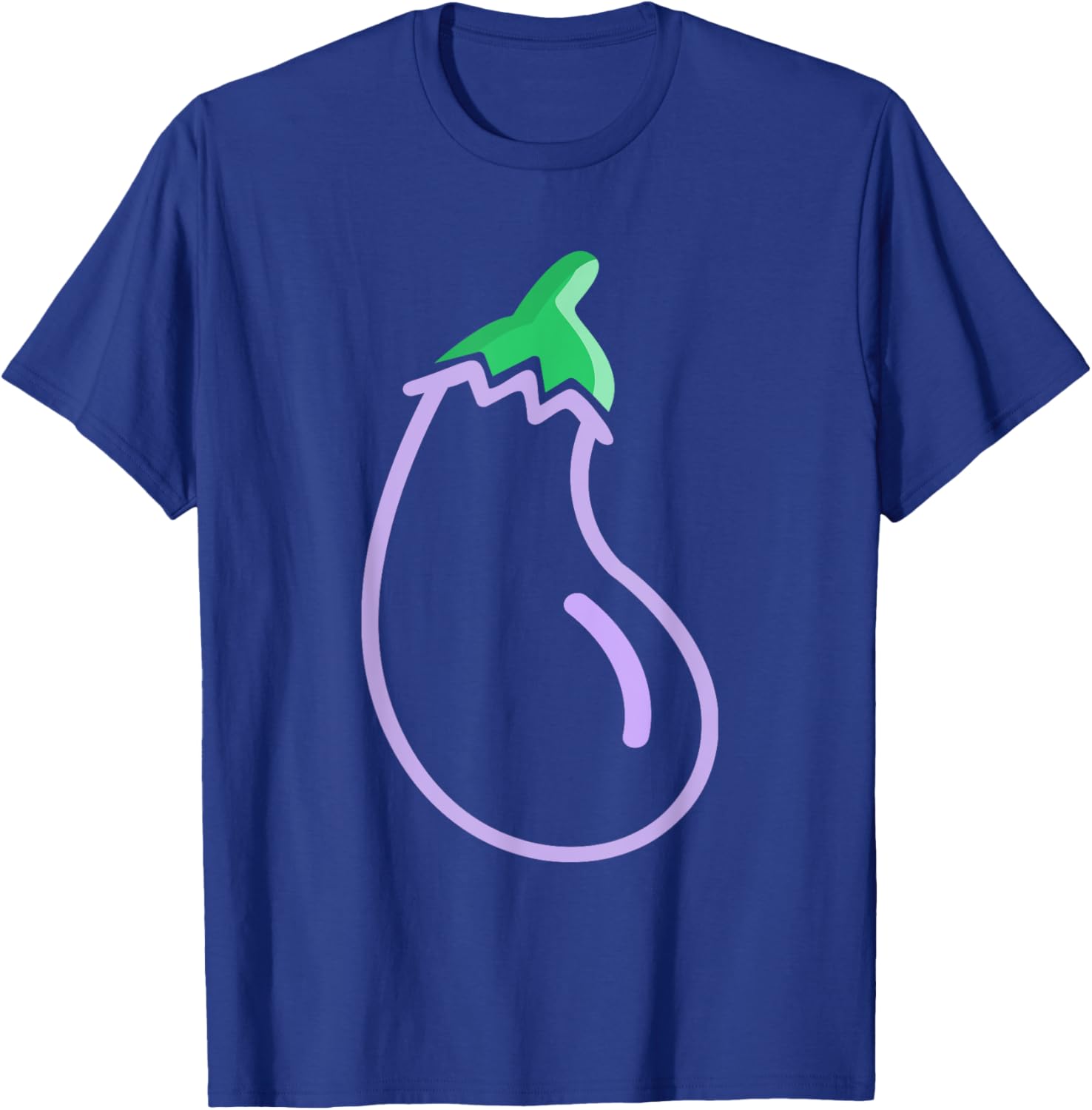 Eggplant costume Vegetable Vegan Adult Women Men Kids T-Shirt - T-Shirt | Royal