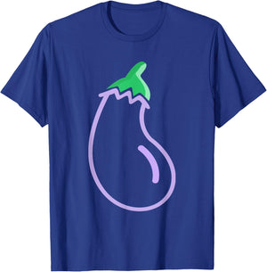Eggplant costume Vegetable Vegan Adult Women Men Kids T-Shirt - T-Shirt | Royal