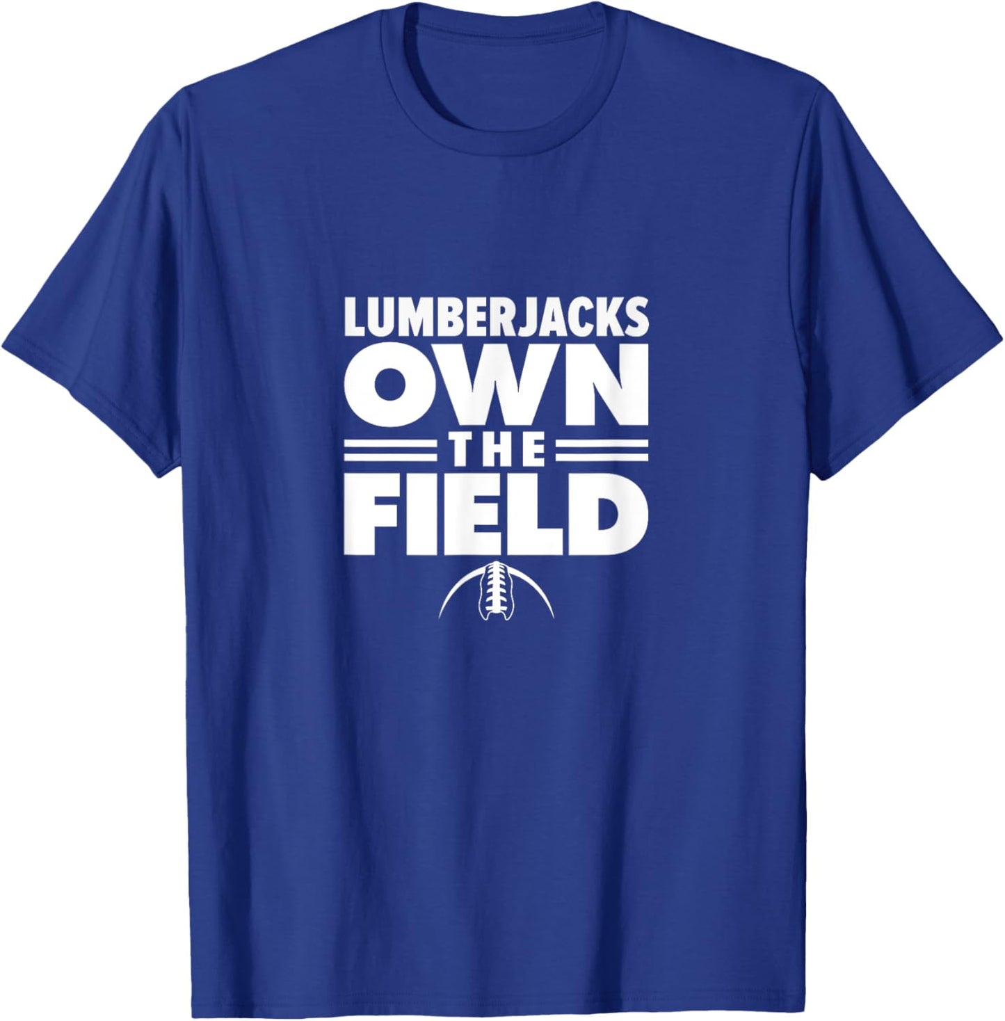 Wausau East High School Own the Field T-Shirt - T-Shirt | Royal