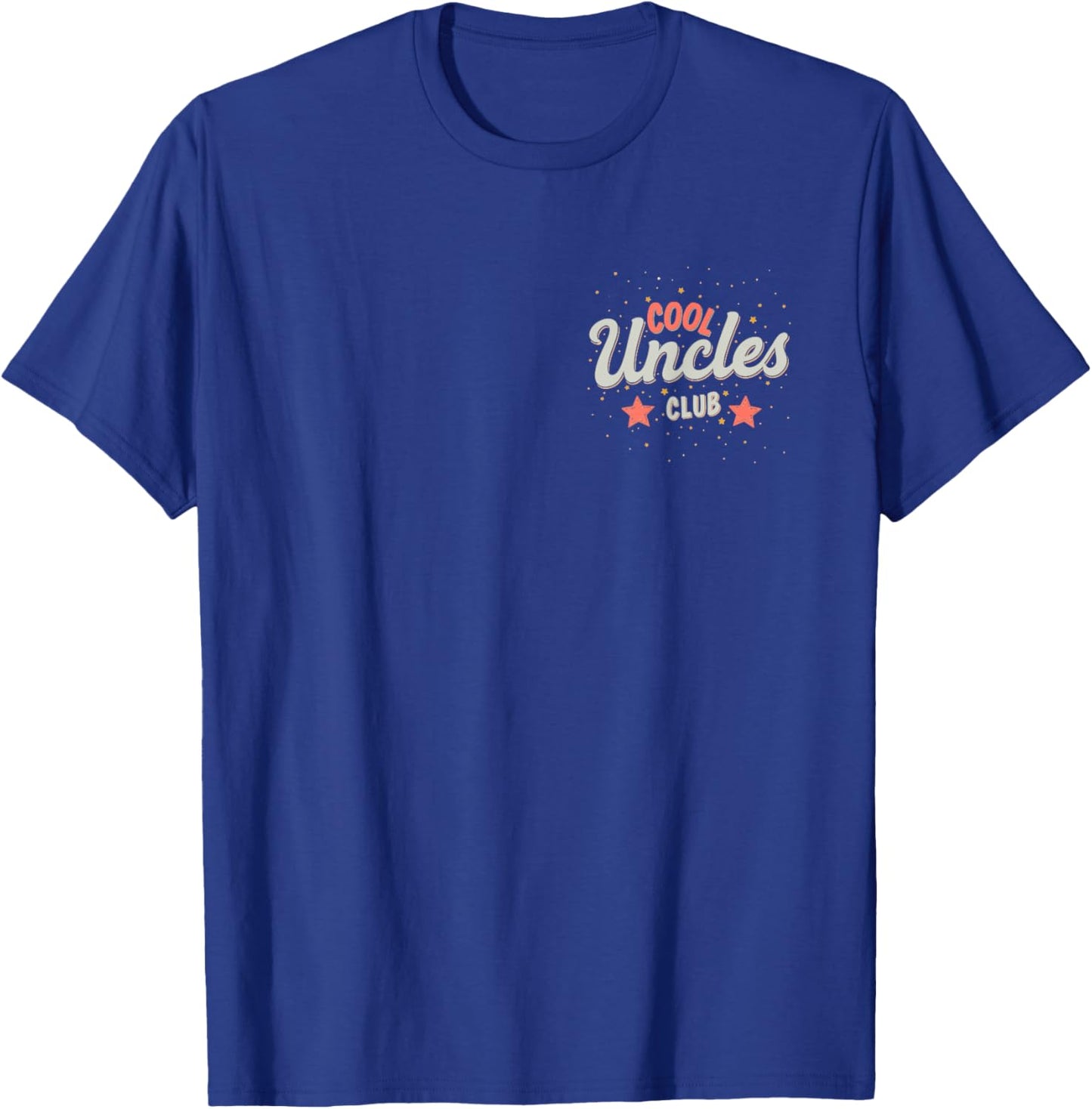 Cool Uncles Club Best Uncle Ever Funny Pocket Fathers 0CGB9Q T-Shirt - T-Shirt | Royal