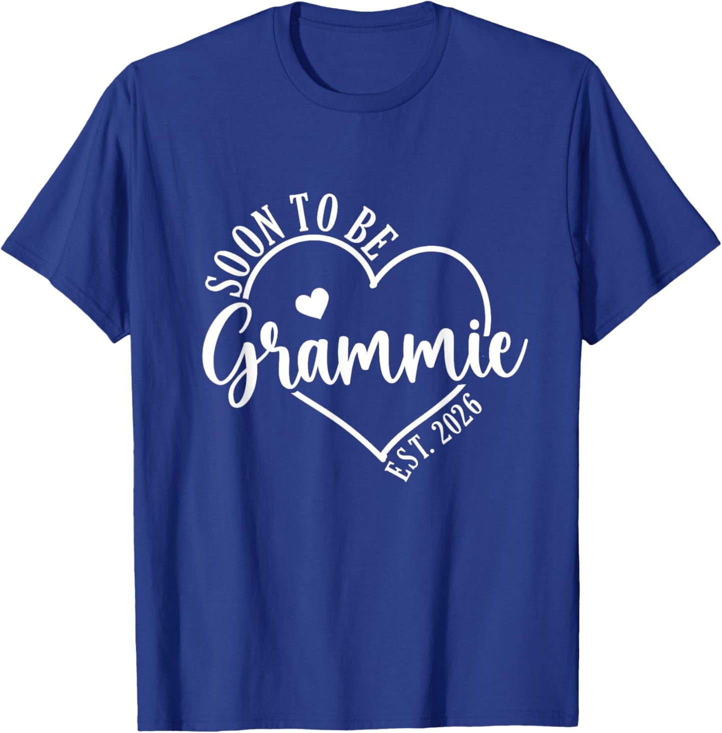 Soon to be Grandma 2026 Gifts Women Grandma To Be Grammie T-Shirt - T-Shirt | Royal