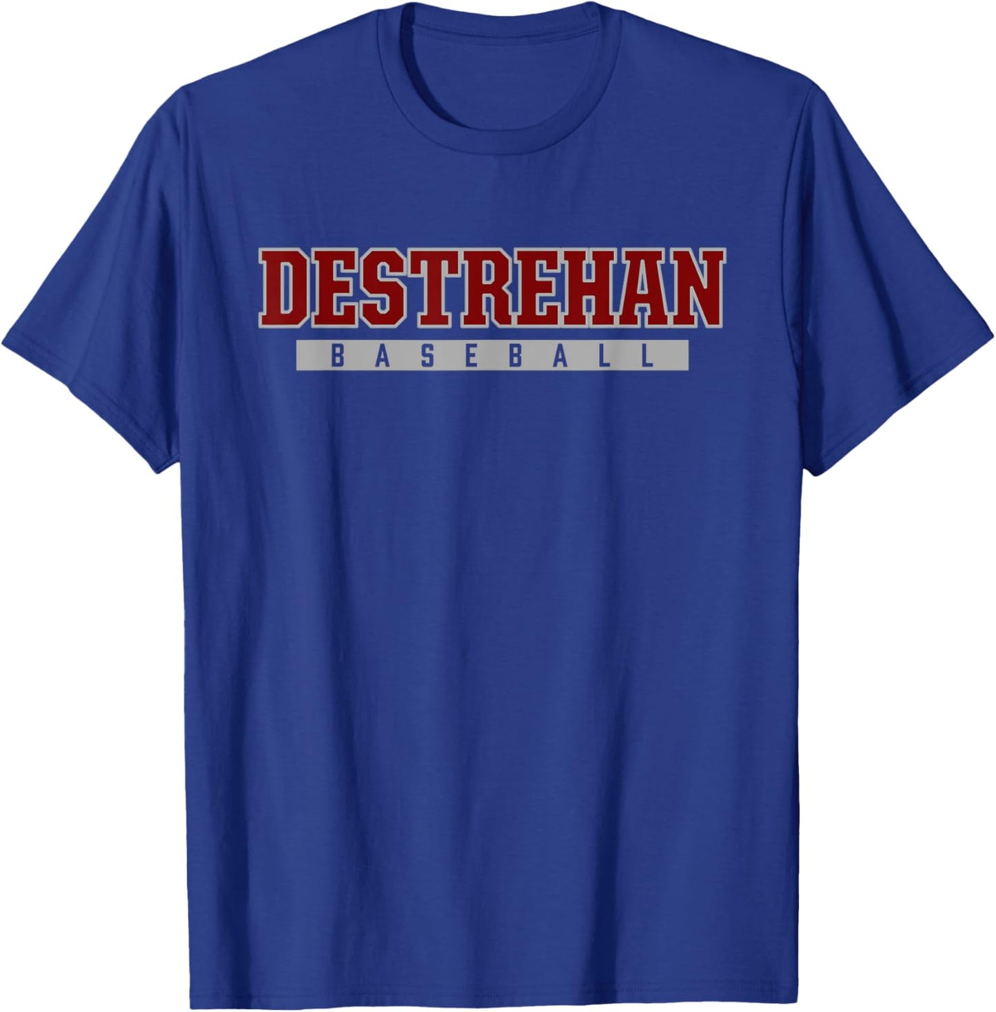 Destrehan High School Baseball T-Shirt - T-Shirt | Royal
