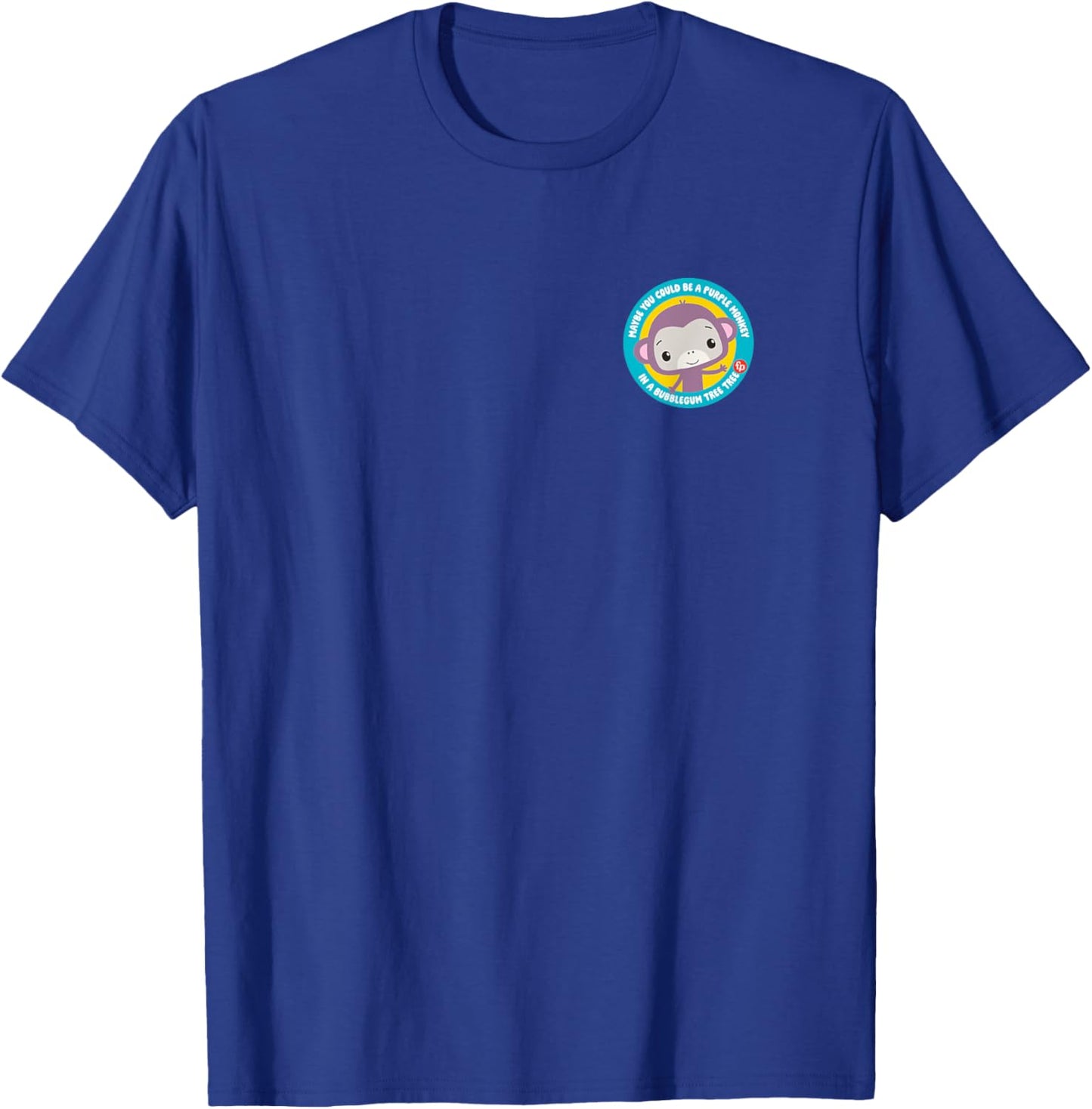Fisher-Price Purple Monkey Circle T-Shirt - T-Shirt | Royal