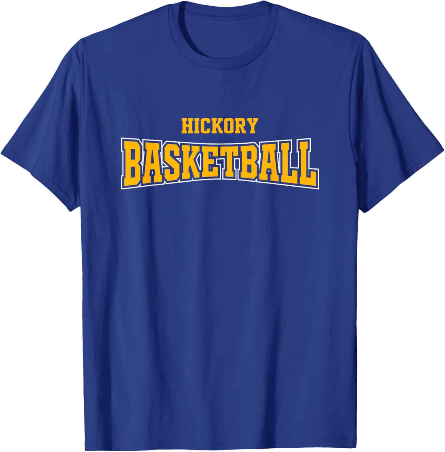 Hickory High School Basketball Warp HS T-Shirt - T-Shirt | Royal