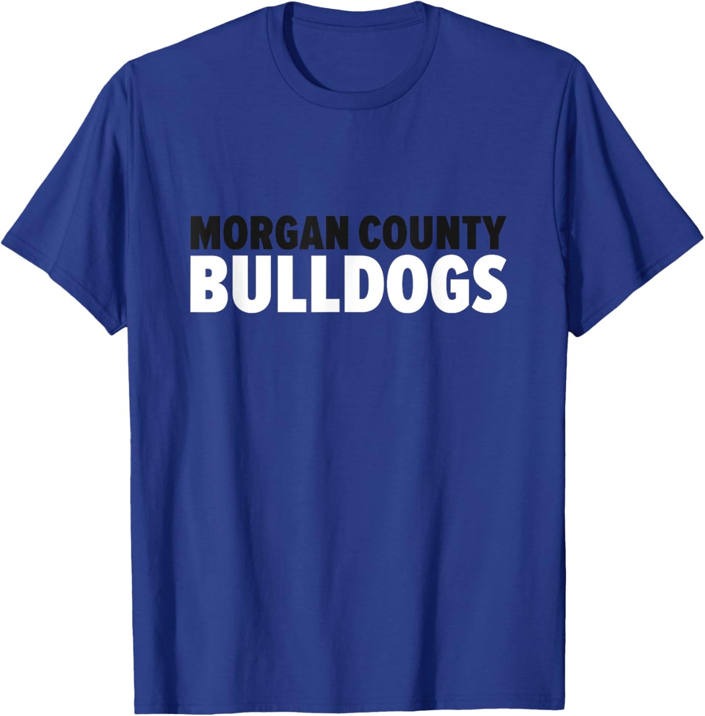 Morgan County Bulldogs Bold T-Shirt - T-Shirt | Royal