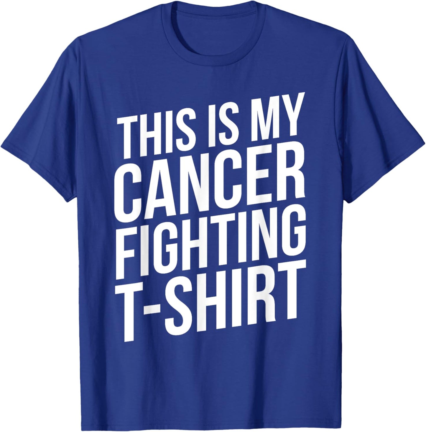 This Is My Cancer Fighting Cancer Patient Fighter T-Shirt - T-Shirt | Royal