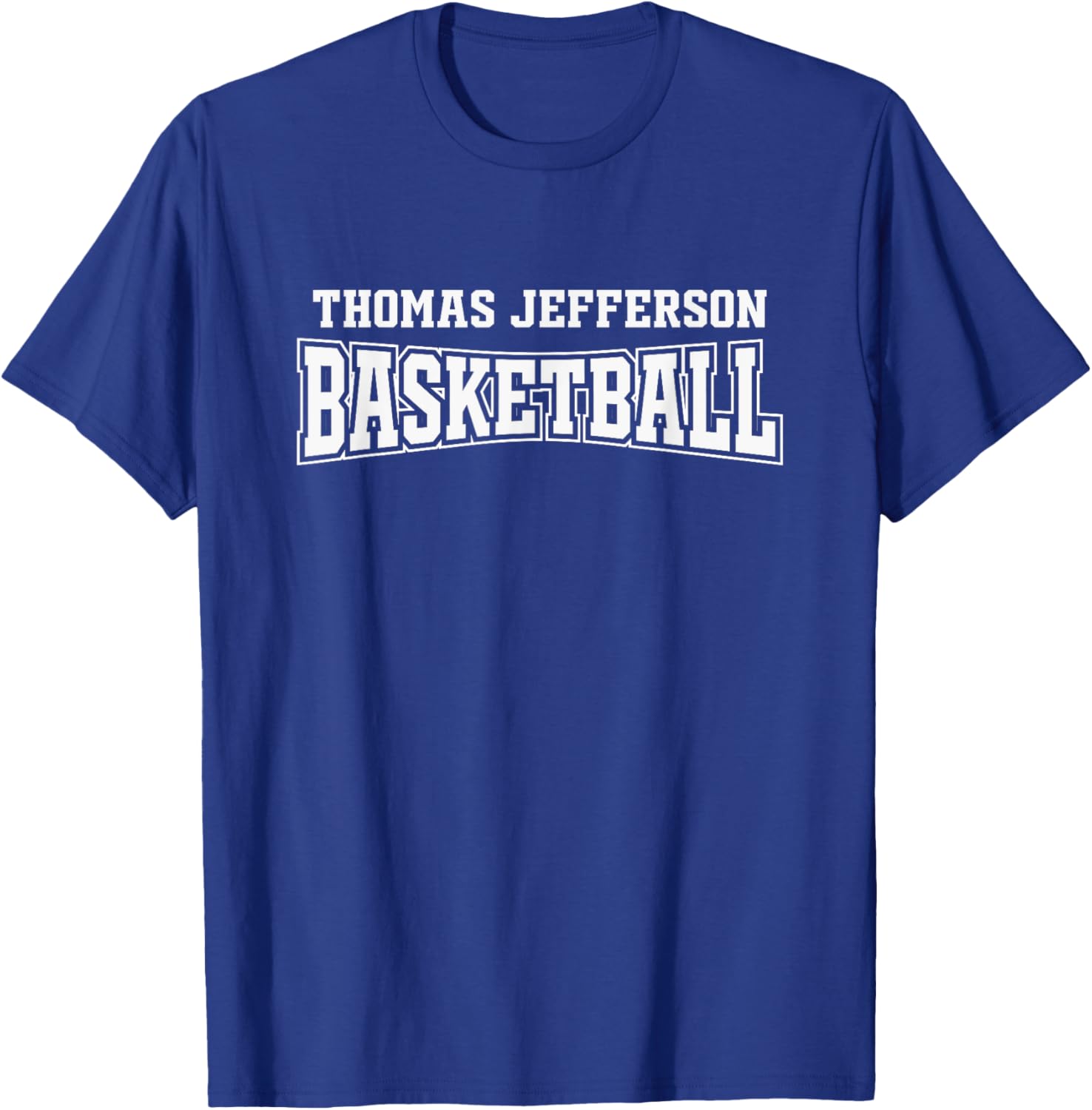 Thomas Jefferson High School Basketball Warp HS T-Shirt - T-Shirt | Royal
