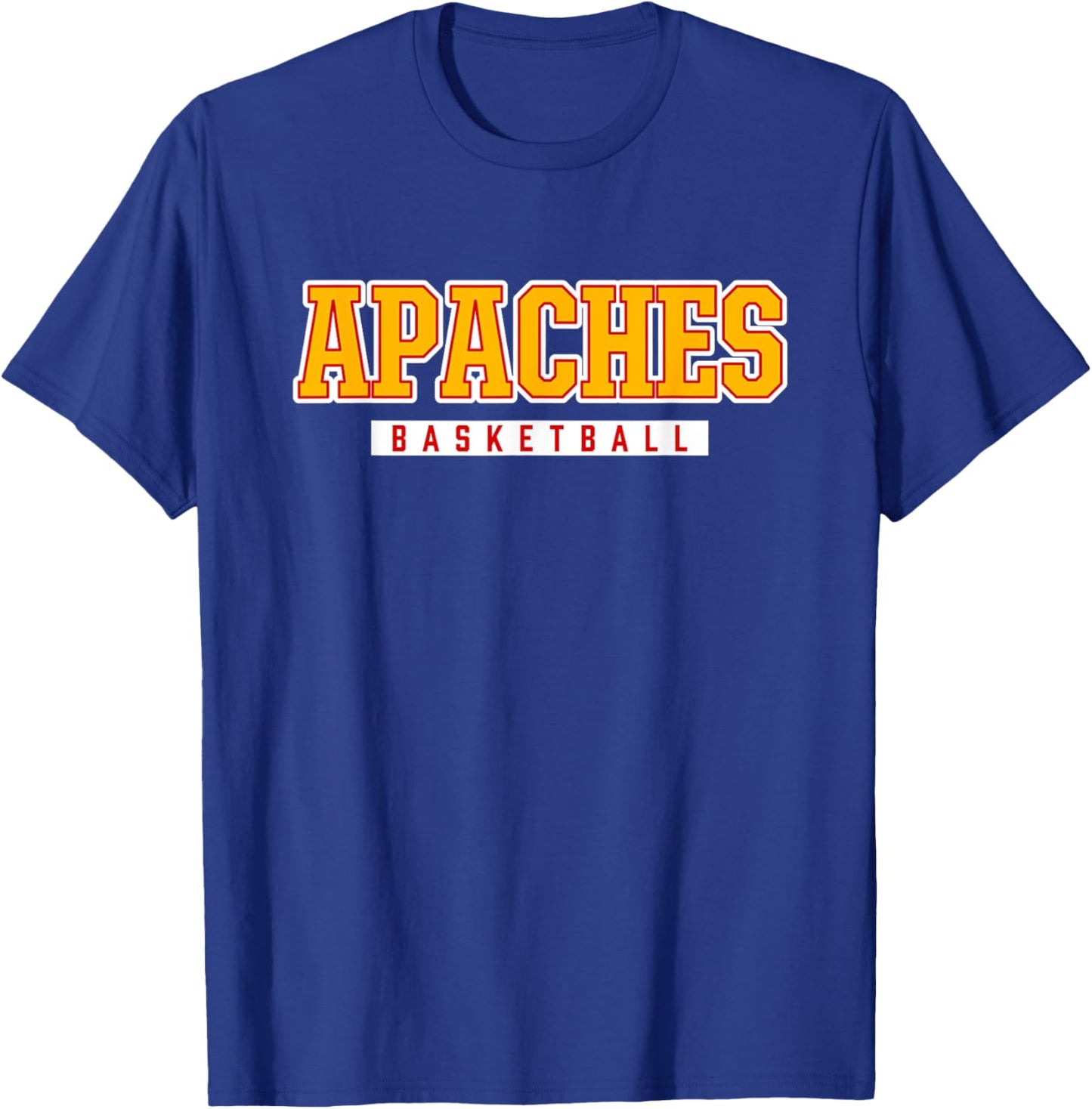 Apaches Basketball Arcadia High School T-Shirt - T-Shirt | Royal