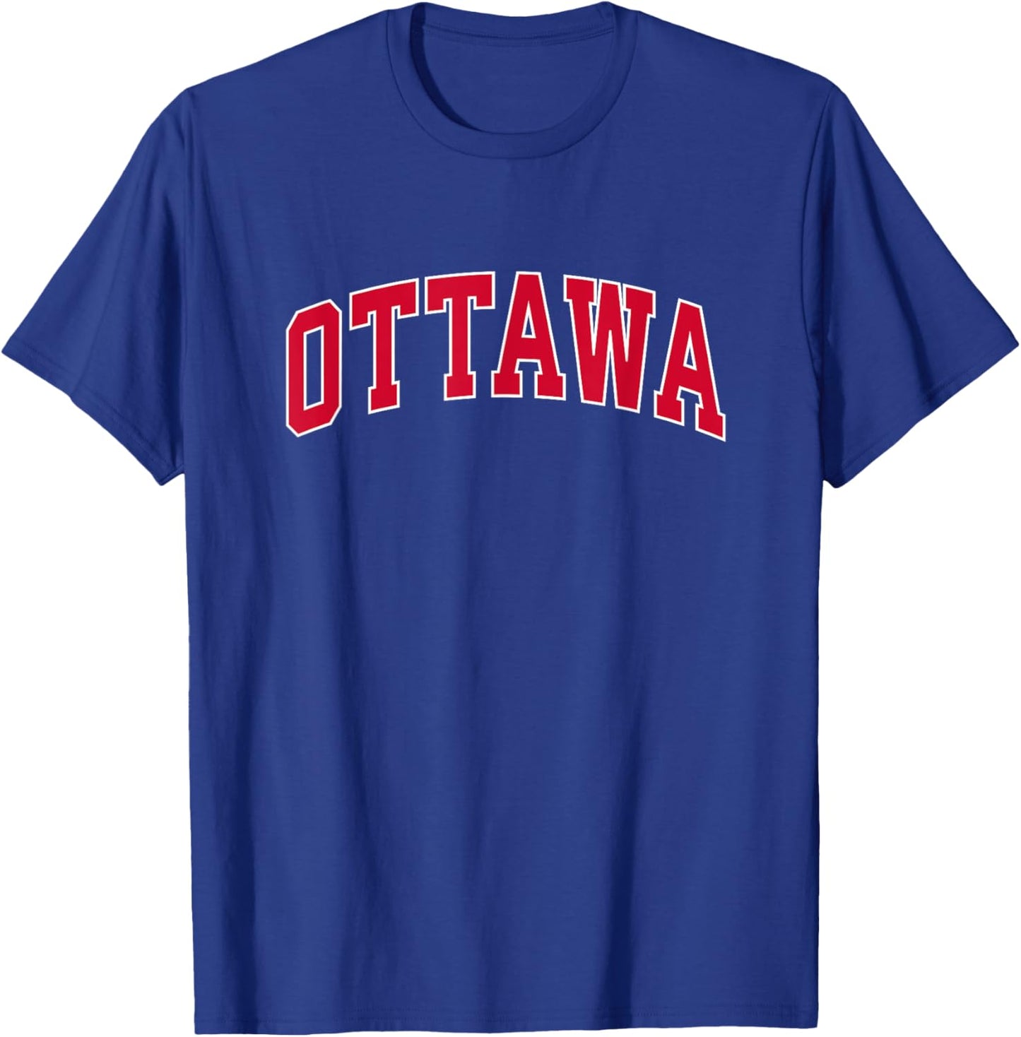 Ottawa - Throwback Design Print - Classic T-Shirt - T-Shirt | Royal