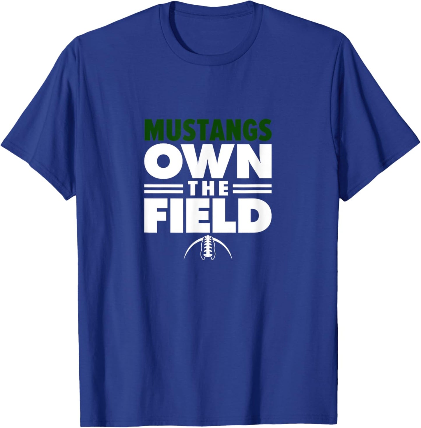 Mandarin High School Own the Field T-Shirt - T-Shirt | Royal