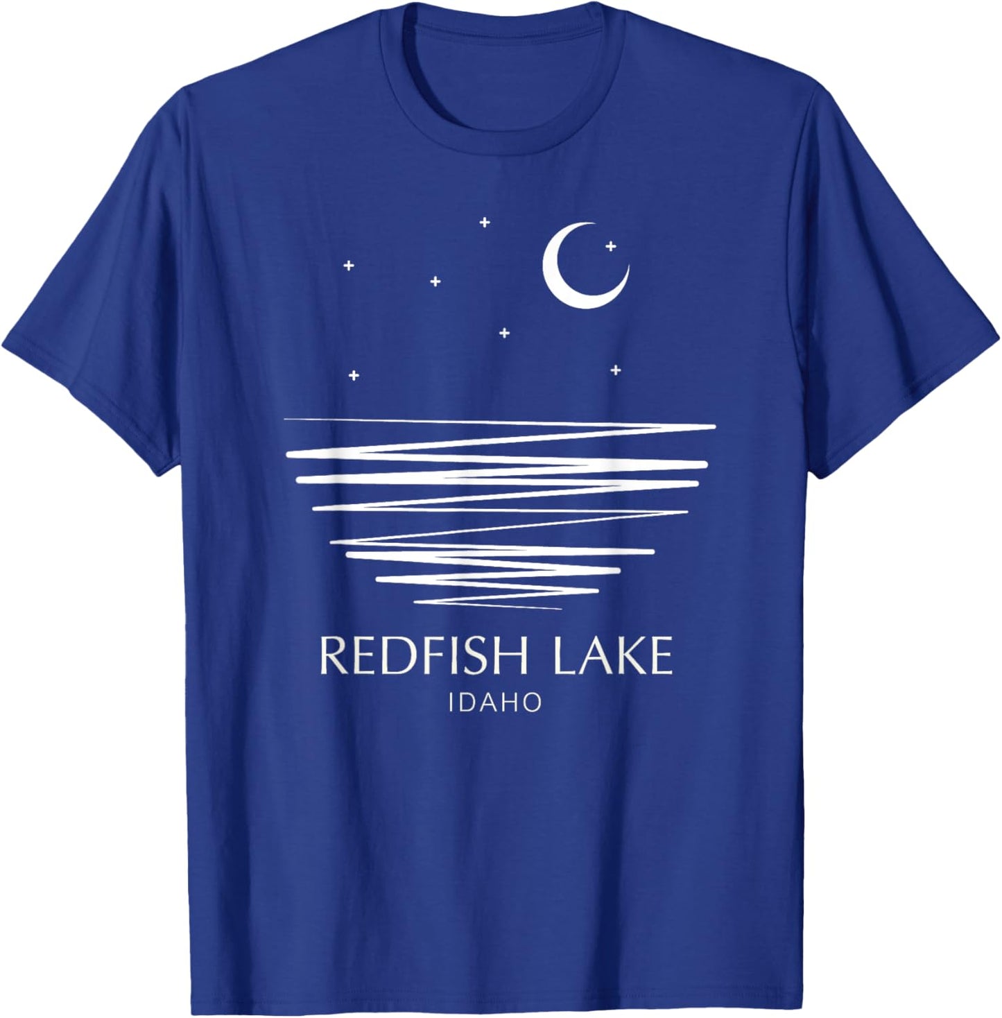 Redfish Lake Idaho T-Shirt - T-Shirt | Royal