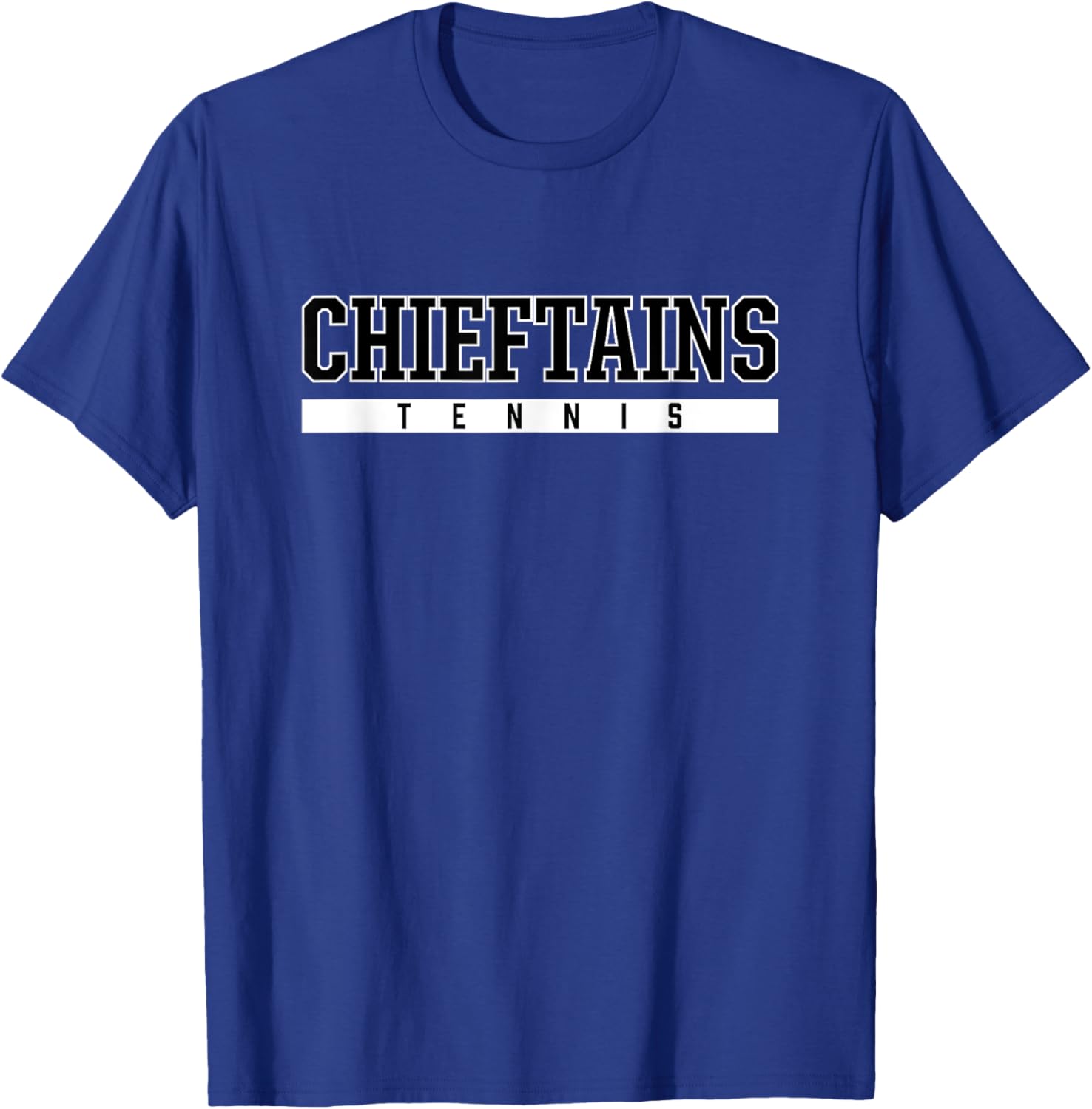 Chieftains Logan High School Tennis T-Shirt - T-Shirt | Royal