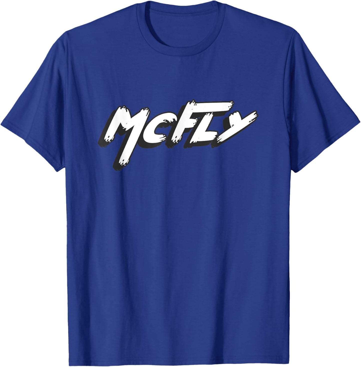 Gone to the Movies to Watch What's on TV in a Book Mcfly Novelty - Adult, Black, Small T-Shirt - T-Shirt | Royal