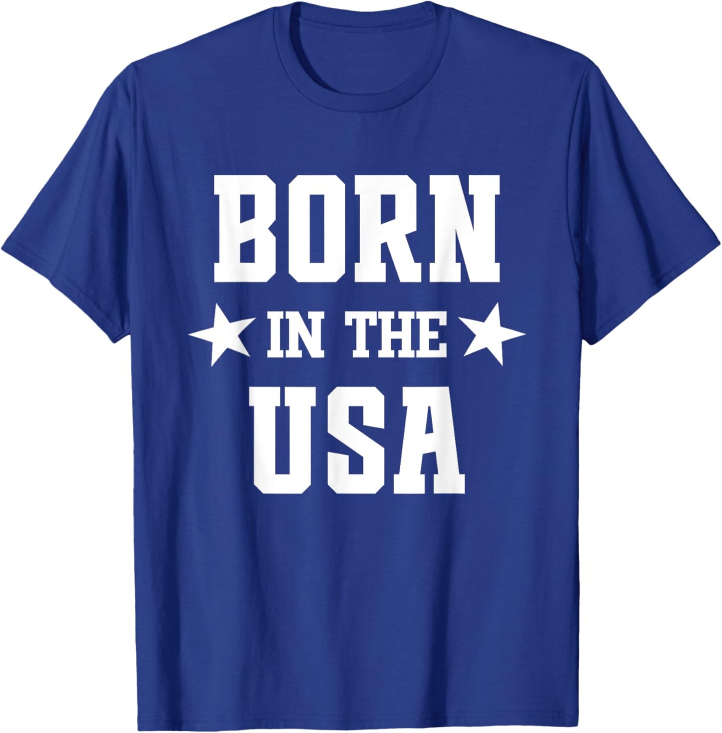 Born in the USA T-Shirt - T-Shirt | Royal