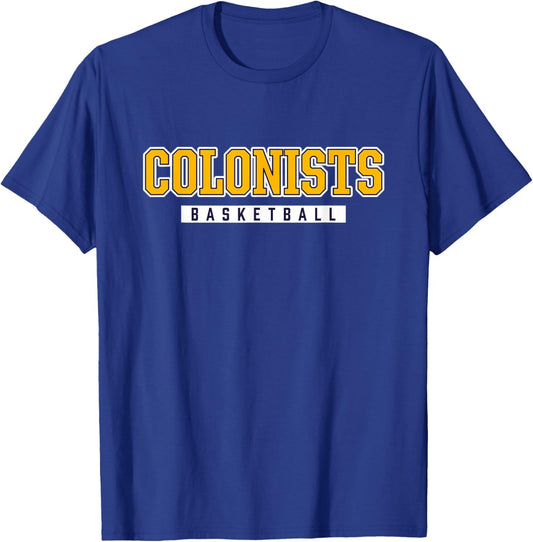 Colonists Basketball Anaheim High School T-Shirt - T-Shirt | Royal