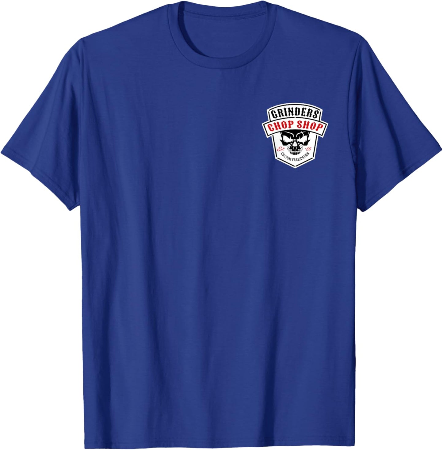 Hot Rod Chop Shop T-Shirt - T-Shirt | Royal