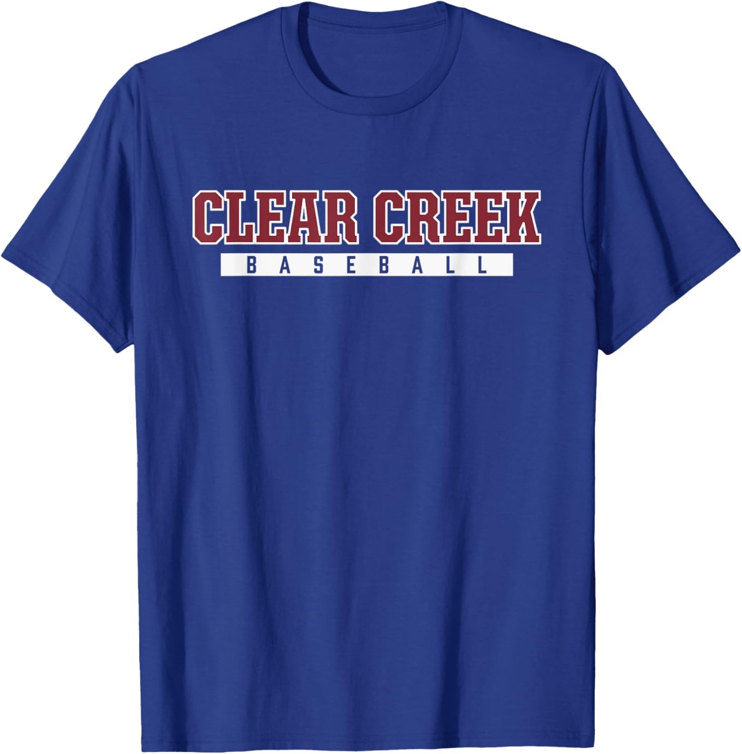 Clear Creek High School Baseball T-Shirt - T-Shirt | Royal