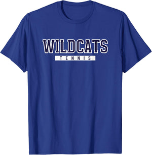 Northwestern Wildcats Tennis T-Shirt - T-Shirt | Royal