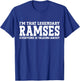 Ramses Personal Name First Name Funny Ramses T-Shirt - T-Shirt | Royal