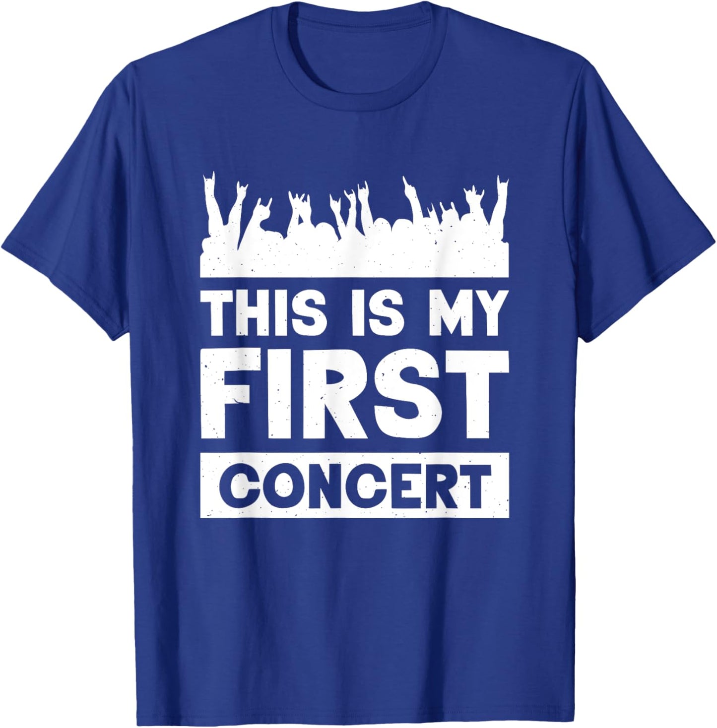 This Is My First Concert T-Shirt - T-Shirt | Royal