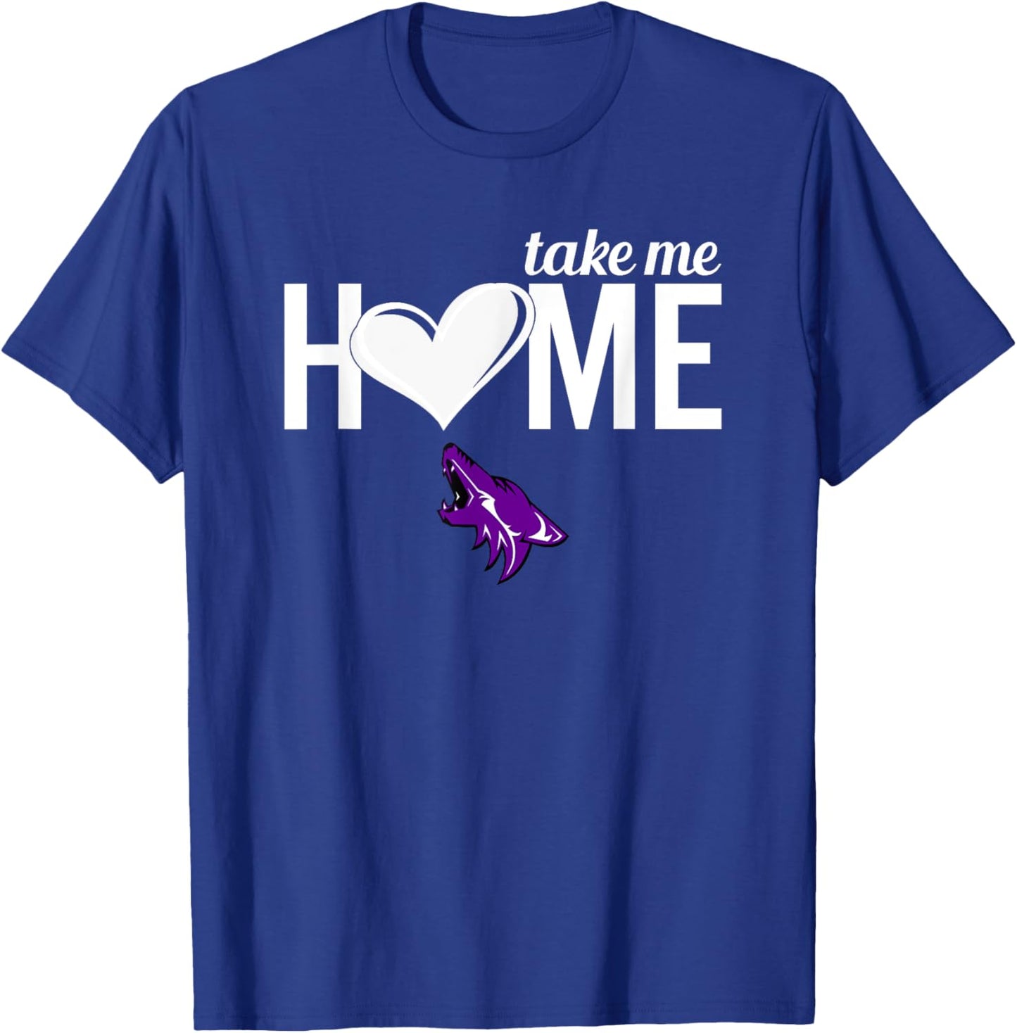 Anna Coyotes Logo Take Me Home HS T-Shirt - T-Shirt | Royal